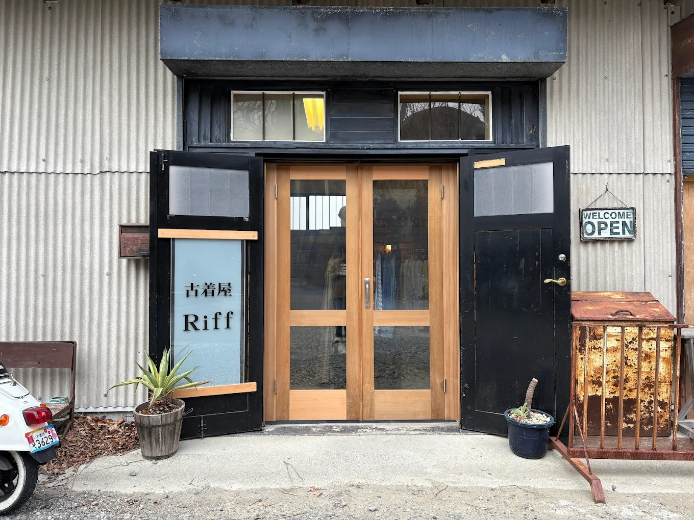 Riff used clothing|週末限定オープンの小名浜の隠れ家アメカジ