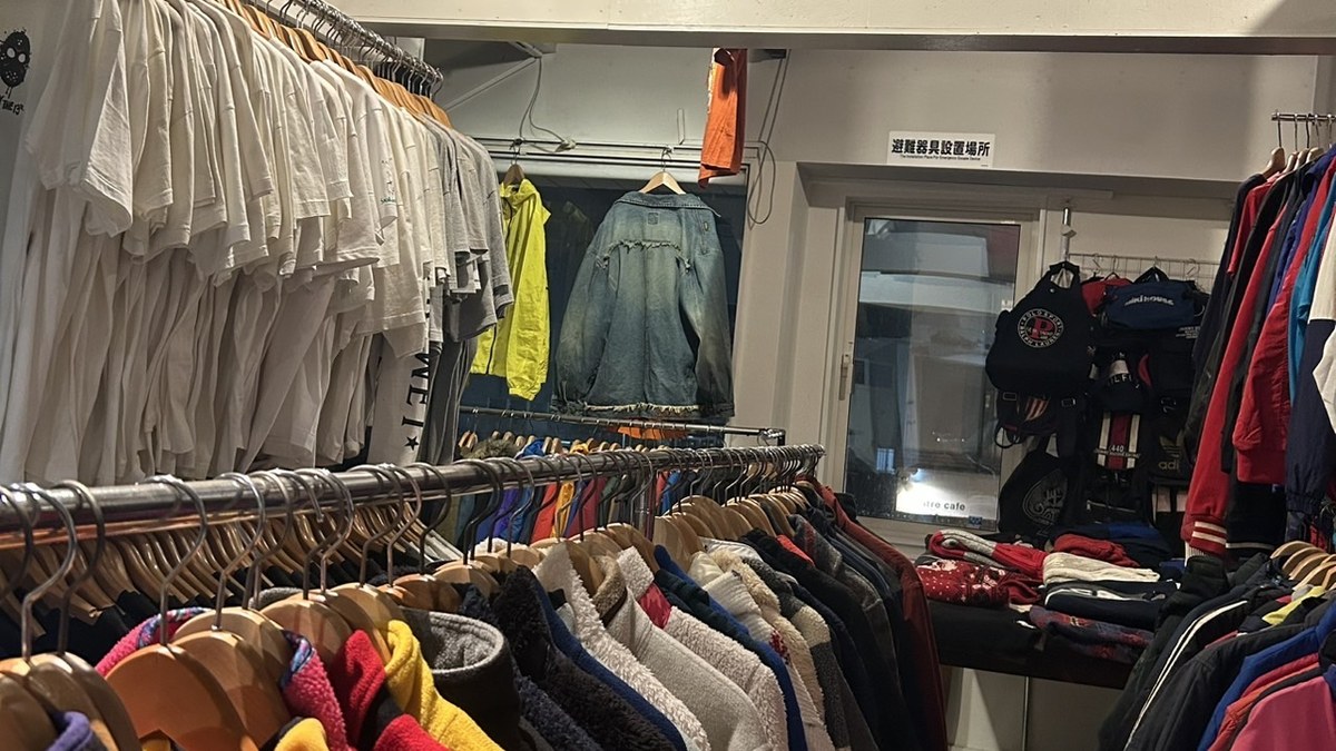 古着屋 Y.TRIP｜店舗の様子
