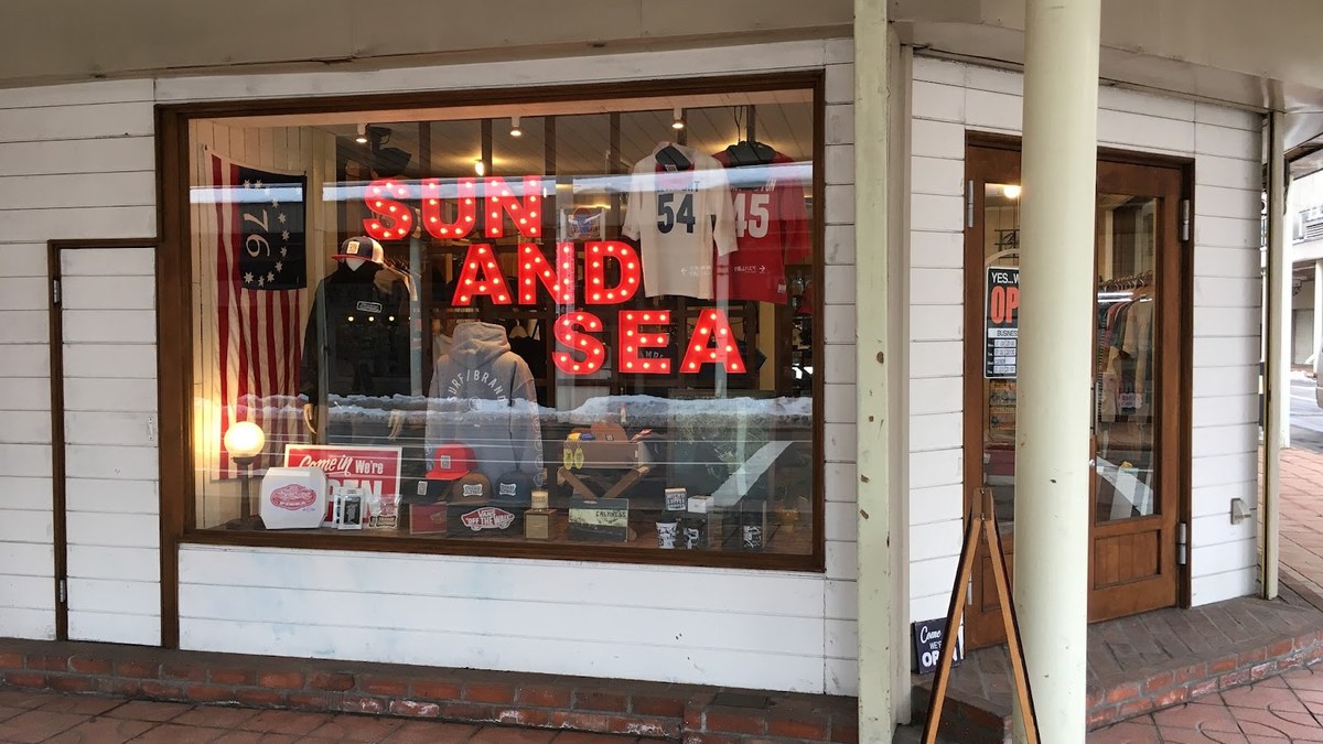 SUN AND SEA｜店舗の様子