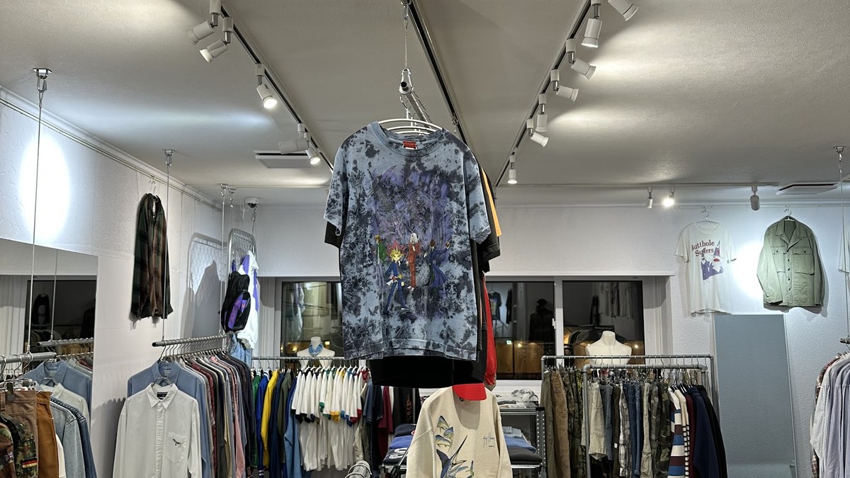 古着屋RUFFY｜店舗の様子