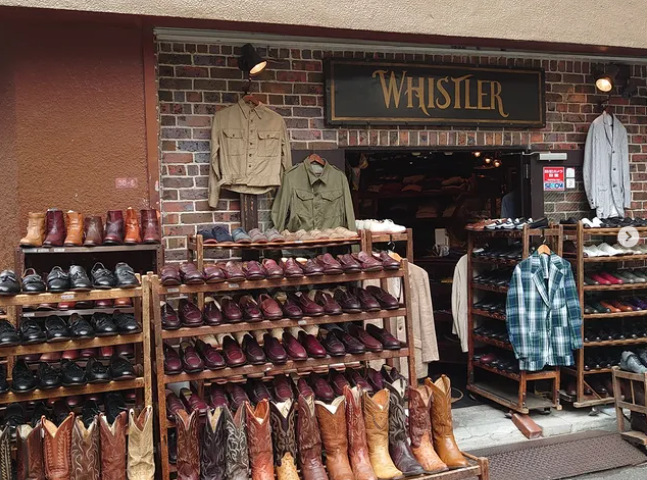 WHISTLER／chart｜圧巻の品数とヴィンテージの宝庫