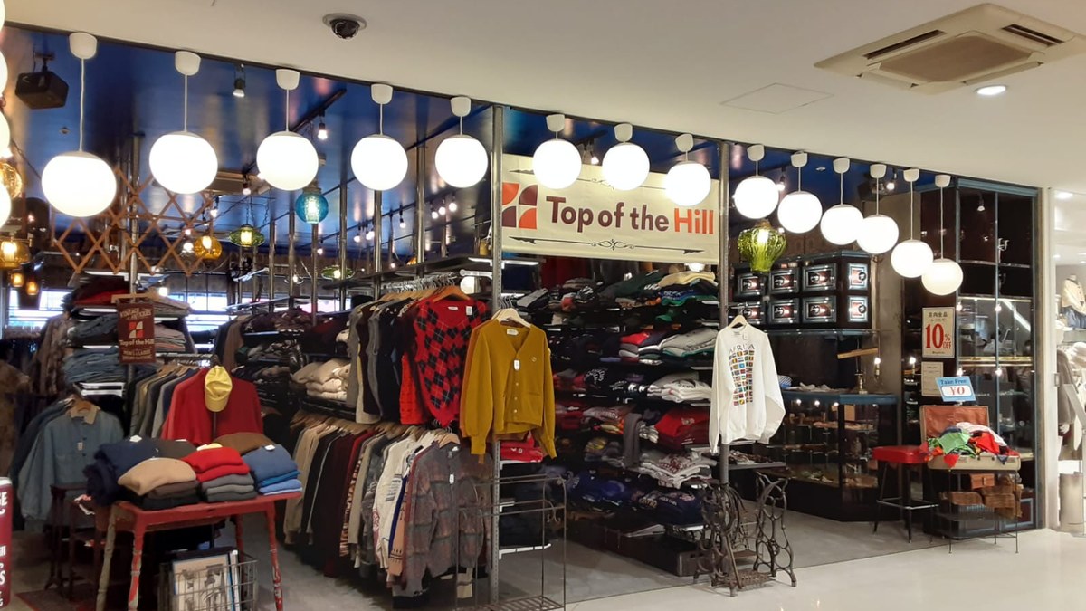 Top of the Hill アミュプラザ鹿児島｜店舗の様子
