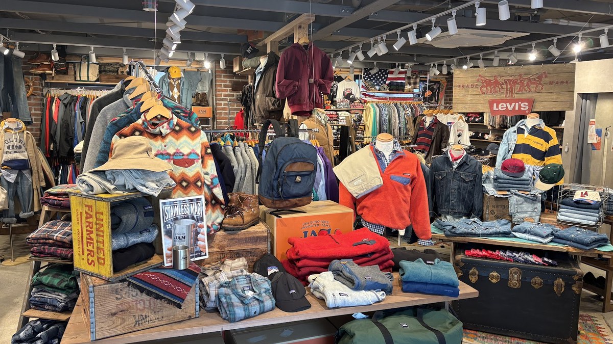 古着屋JAM VINTAGE&SELECT 吉祥寺店｜店舗の様子