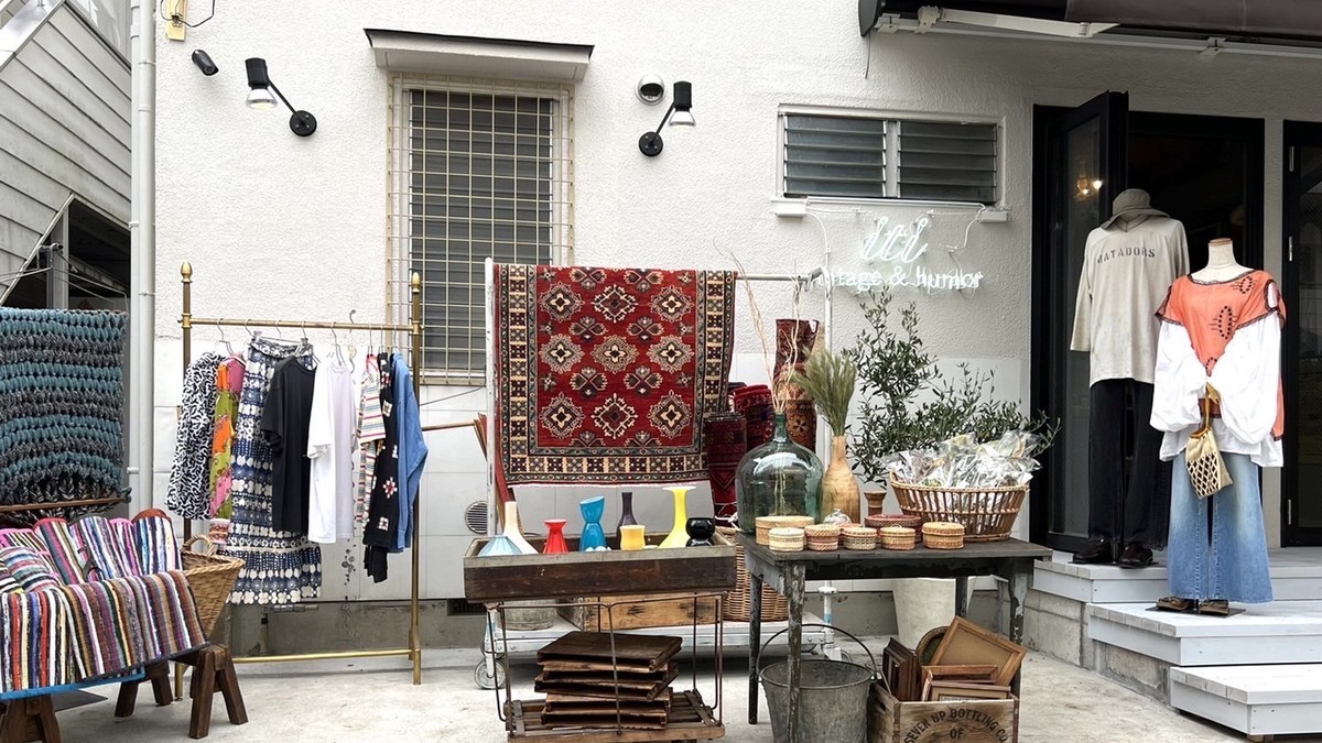 iti vintage clothing & humor｜店舗の様子