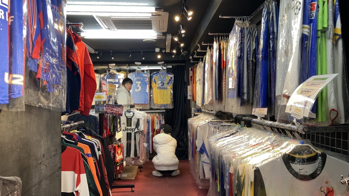VintageSports FOOTBALL（ヴィンテージスポーツ）吉祥寺店｜店舗の様子