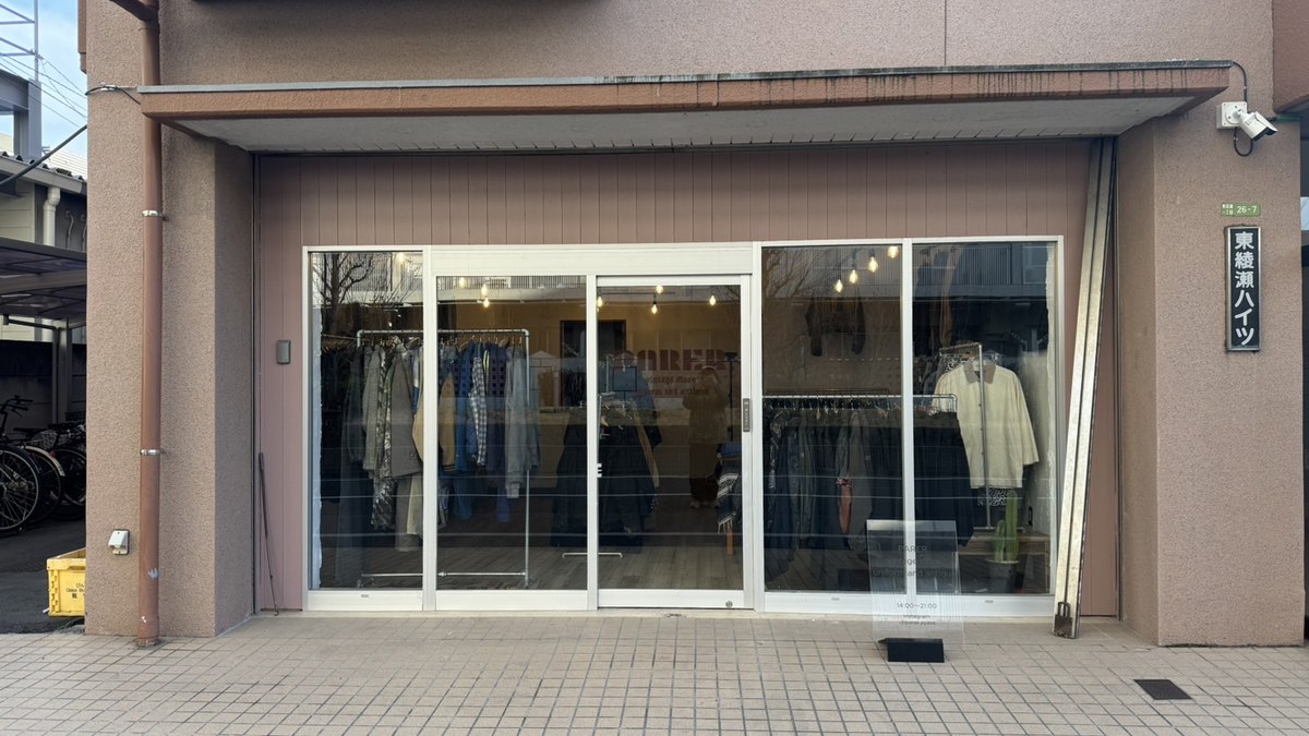 PARER｜店舗の様子