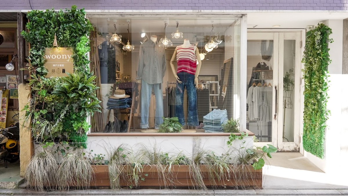 woony 神戸古着屋｜店舗の様子