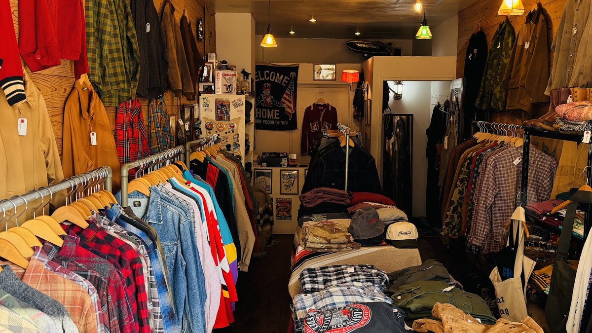 古着屋Gaslight｜店舗の様子