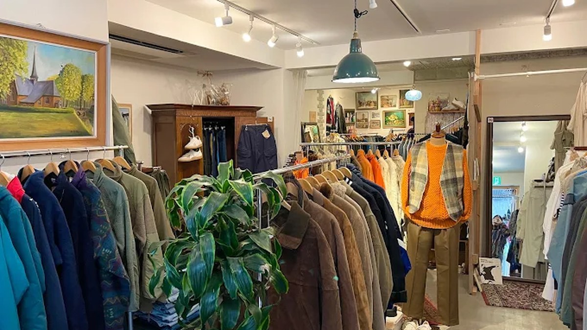 京都古着屋 gugu｜店舗の様子