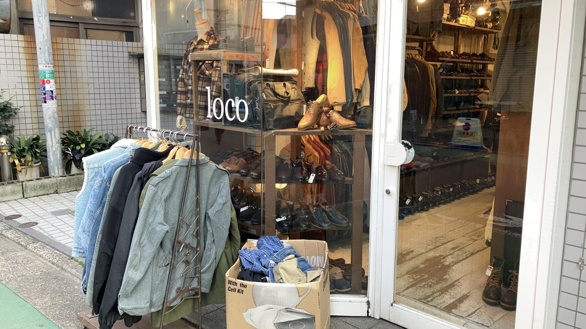 古着屋loco（ロコ）｜店舗の様子