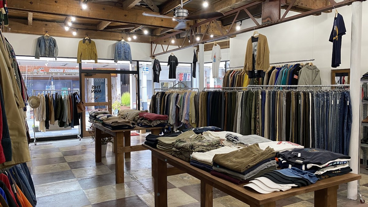 THIS MAN vintage clothing｜店舗の様子