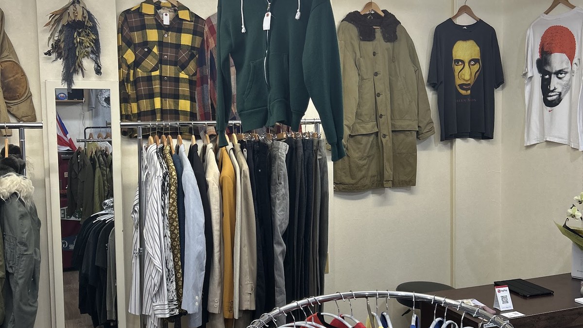 古着屋脳天気｜店舗の様子