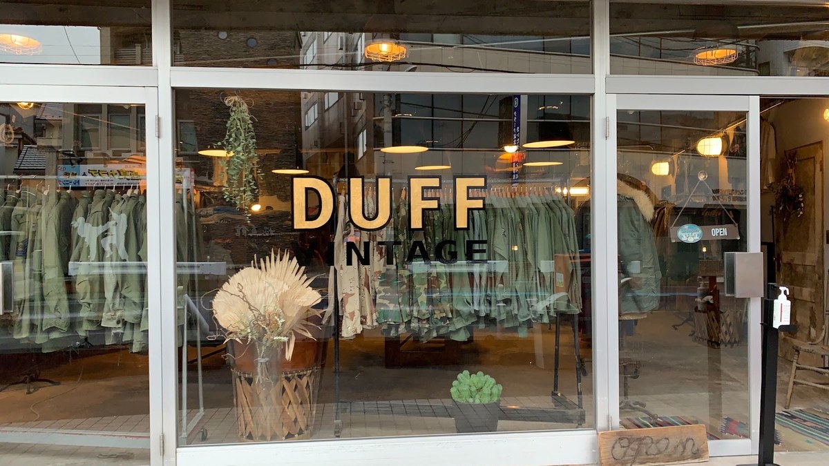 DUFF vintage｜店舗の様子