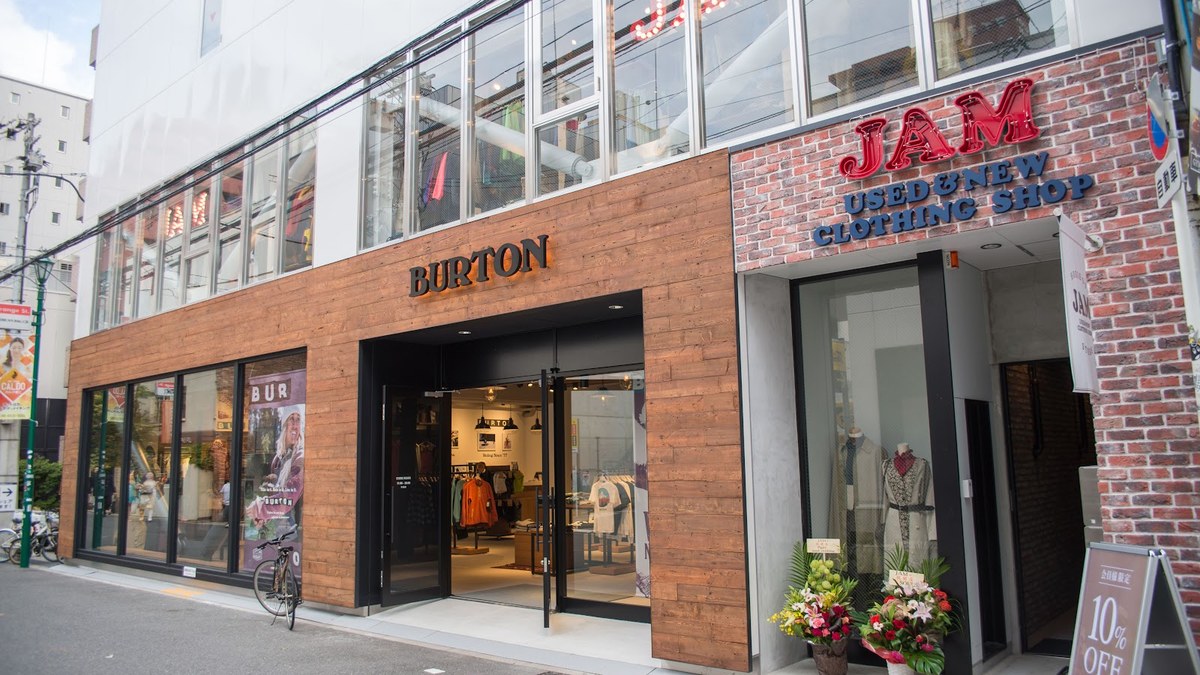 古着屋JAM 堀江オレンジストリート店｜店舗の様子