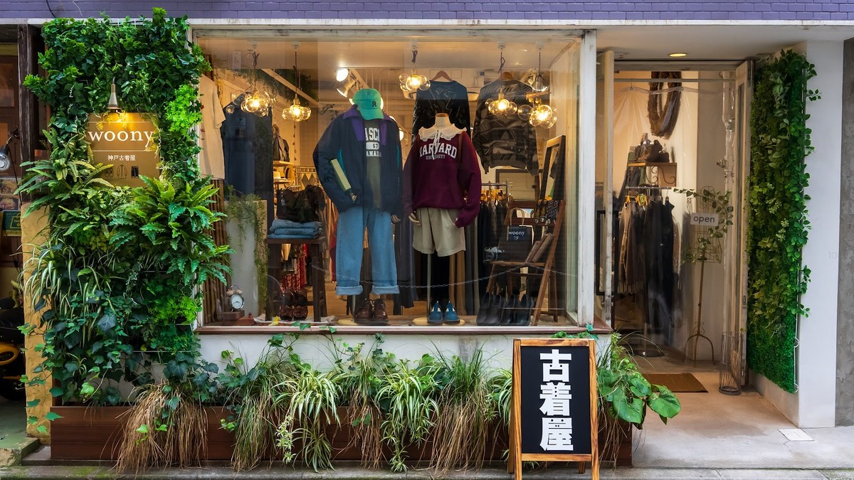 woony 神戸古着屋｜店舗の様子
