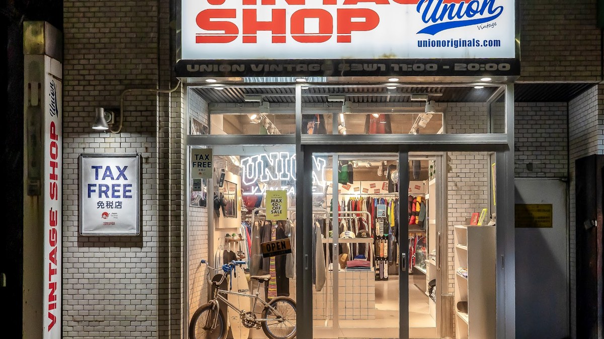 UNION VINTAGE（ユニオンヴィンテージ）｜店舗の様子