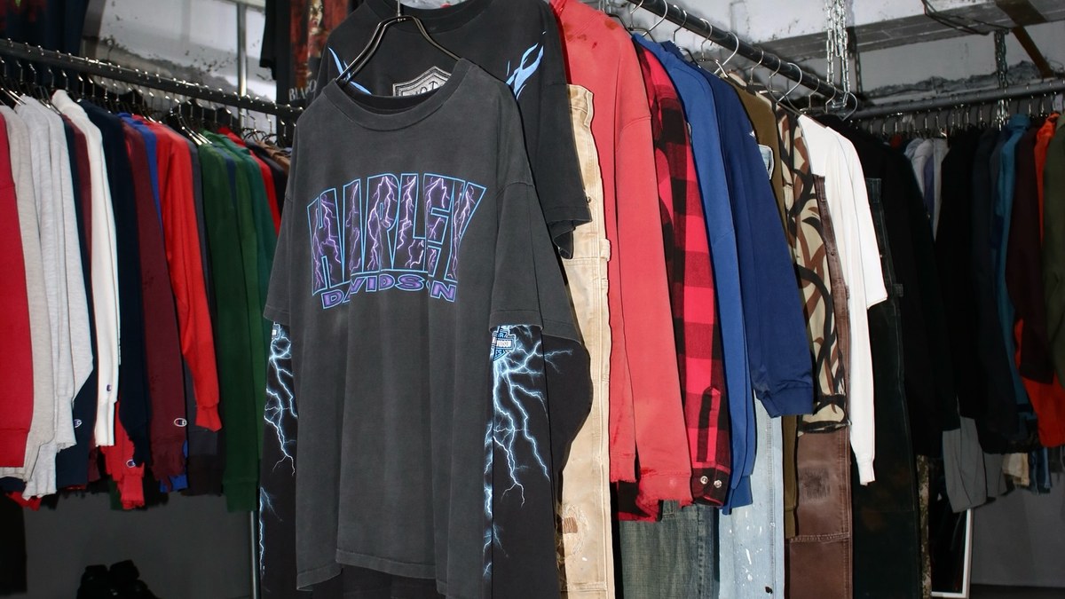 XXNT（メメント）｜仙台中央の古着屋の店内