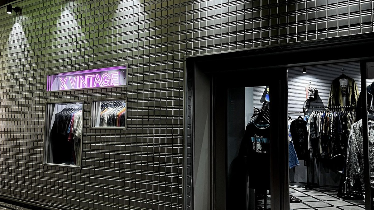 X Vintage｜店舗の様子