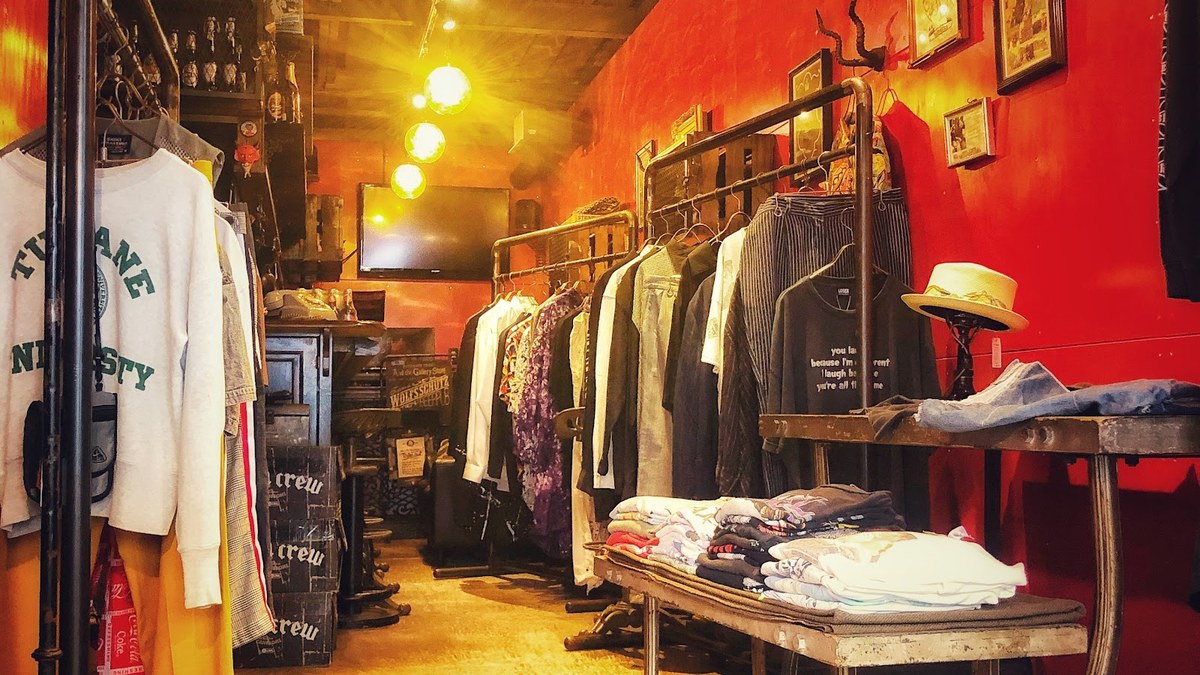 lansdowne vintage&archive store｜店舗の様子