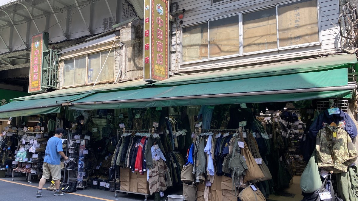 中田商店 アメ横店｜店舗の様子