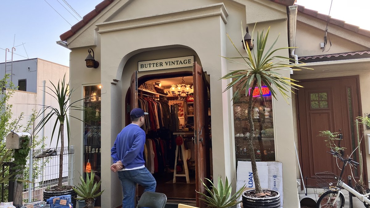 Butter Vintage 横浜元町店｜店舗の様子